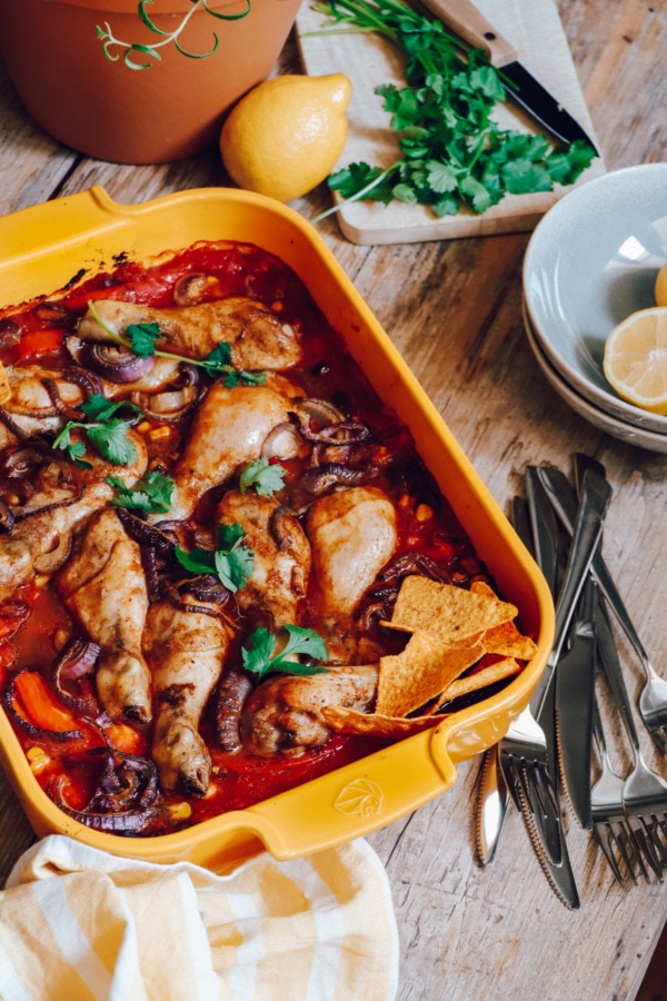 Mexican-style chicken