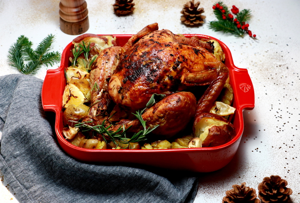 Lemon-Herb Roasted Turkey