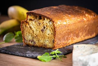 Cake salé Banane Bleu d’Auvergne
