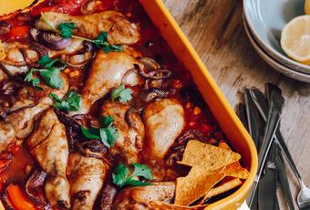 Poulet à la mexicaine