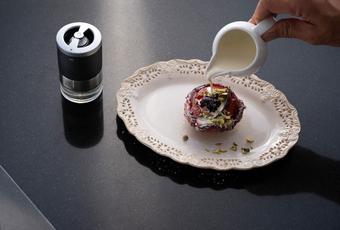 Tartelette épicée aux nectarines et mûres