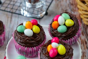 Cupcakes de Pâques chocolat-piment