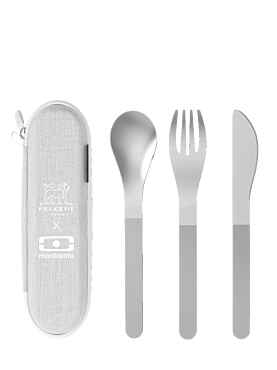 Monbento® Slim Nest and Peugeot cutlery set - Peugeot Saveurs