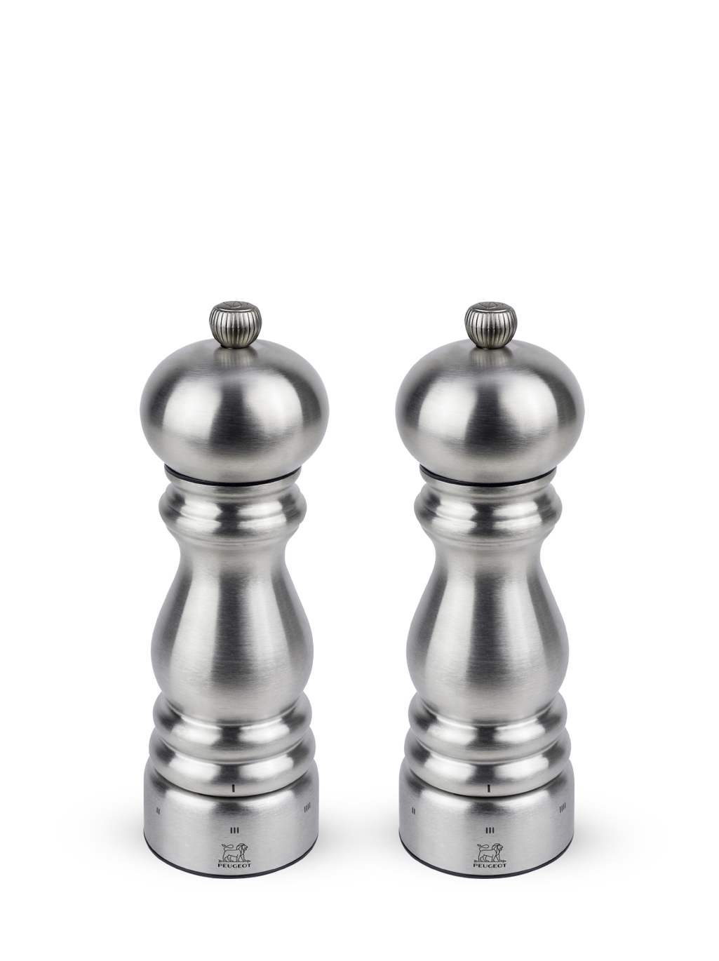 Paris chef Set of u'select manual salt and pepper mills,stainless