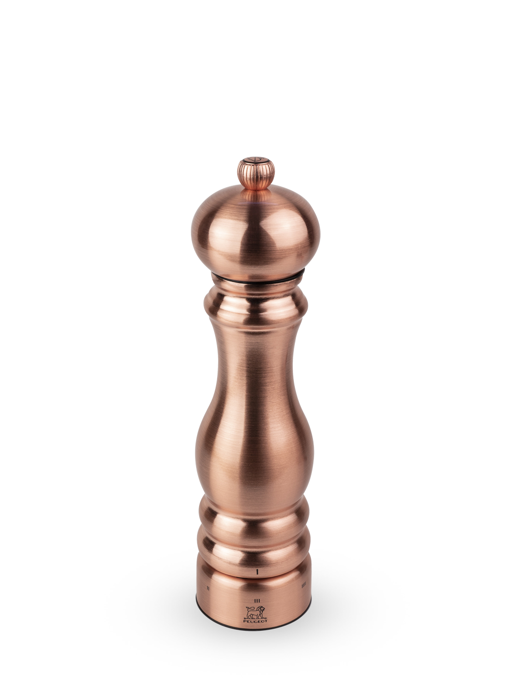 Paris chef pepper mill, u'select, stainless steel, copper plated