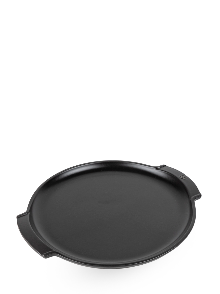 Grill to table Grill to table pizza stone, black, 38 cm - 15 in