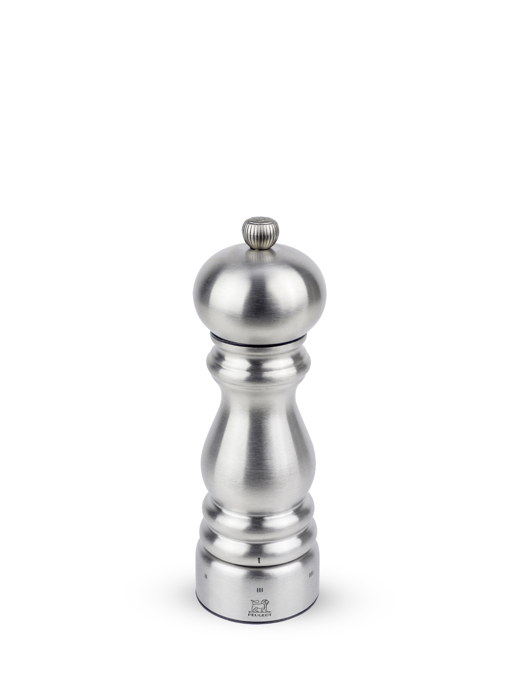 Paris chef pepper mill, u'select, stainless steel, 18 cm - 7 in